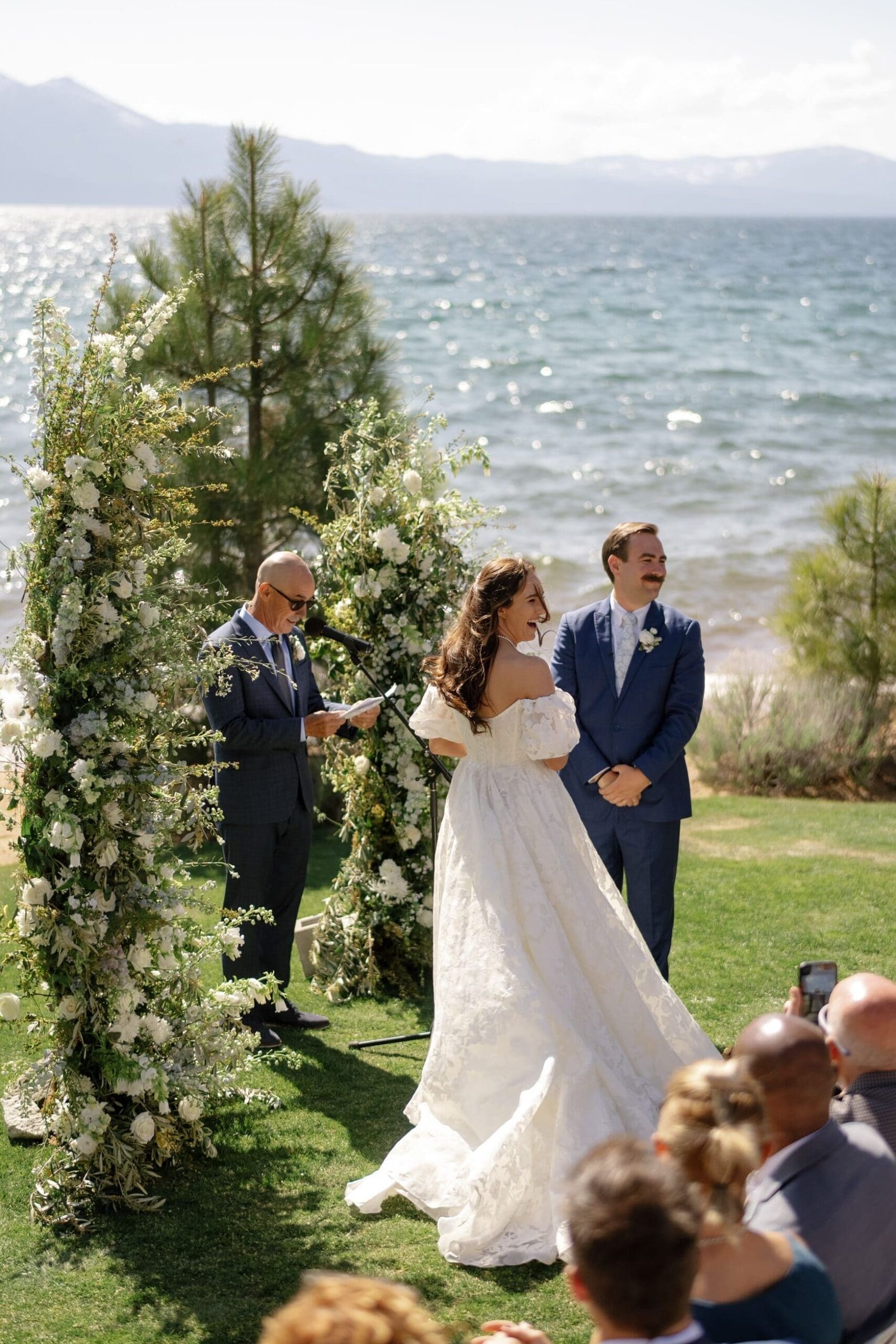 Best Lake Tahoe wedding venue ceremony